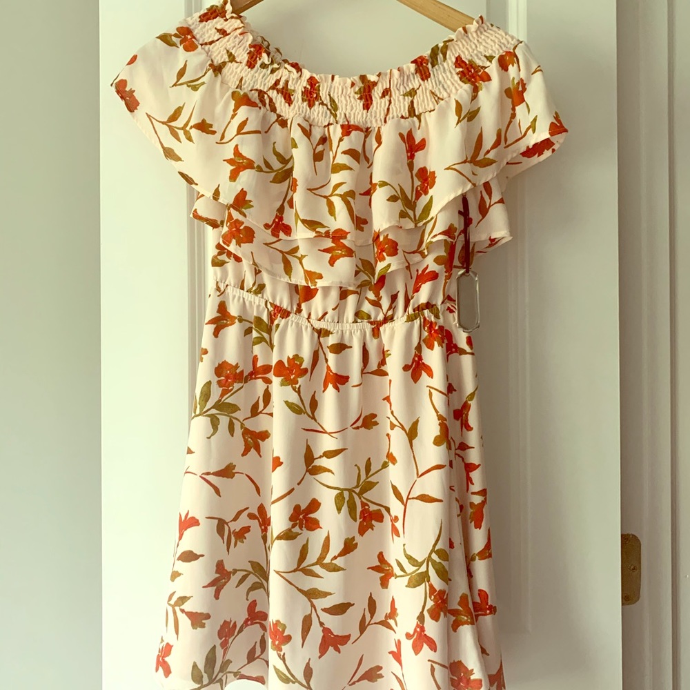 *NEW* Lovers + Friends Floral Strapless Dress